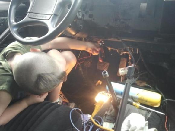 Zaden helping Gramps