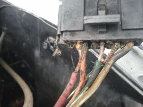 So the car "ran when he parked it", fired it up one morning and it died after 5 minutes. I started my detective work, and this was going into the relay.