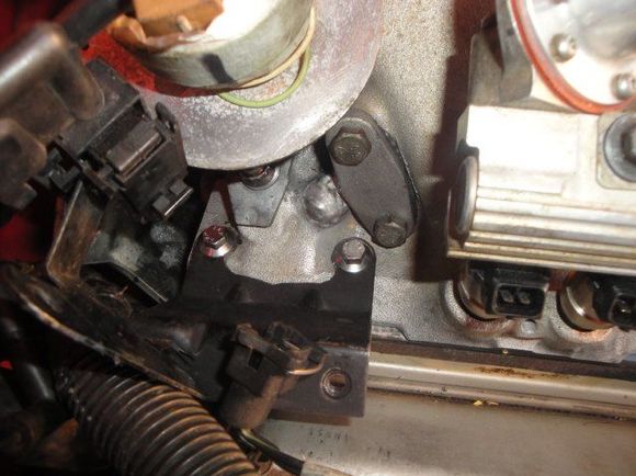 Had to get the rear coolant threaded port by the distributor welded because someone before me messed up the threads. Had to modify the coil bracket to work with the intake and ARP bolts.