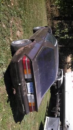 Yes plenty of surface rust but only surface. Hopefully remove before it does anymore damage. T-tops are sealing and clean