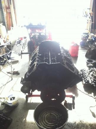 End of the first tear down weekend.