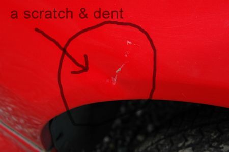Many more scratches and dents can be found. Gotta pound out what I can, and either leave the rest or Bondo them.