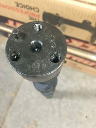 I have a few pictures from the guy building it, this is tje only one with numbers