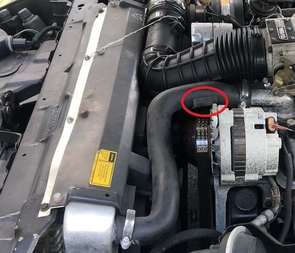 Illinois Upper Radiator Hose Support TPI Third Generation FBody