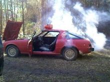 hasnt ran in three years hit the key and shes idleing(smokin a lil more than usual haha)