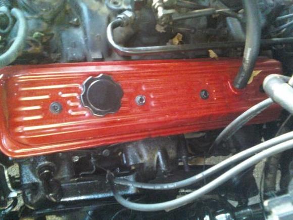 valve cover mounted