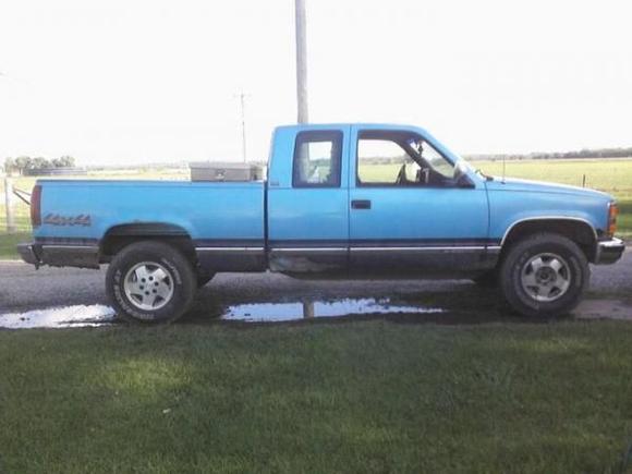 1993 2500 Chevy Silverado 4X4,Extended Cab
