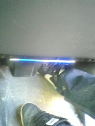 light under pasanger side