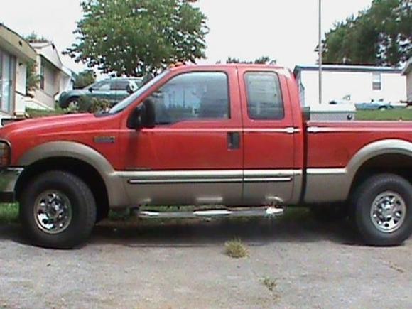 My Big Red Monster, I hope to have it ready for the Dyno competition at "Diesel Truck Series Knoxville" on June 7th in TN