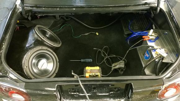 Trunk Sound system