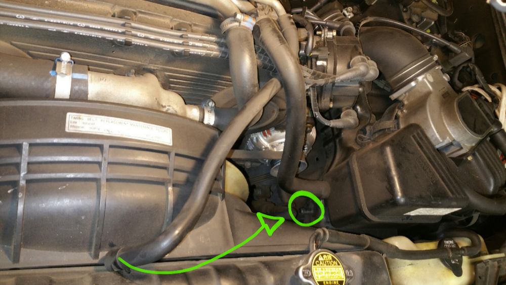 3.0 VZE, what is this vacuum line? - YotaTech Forums