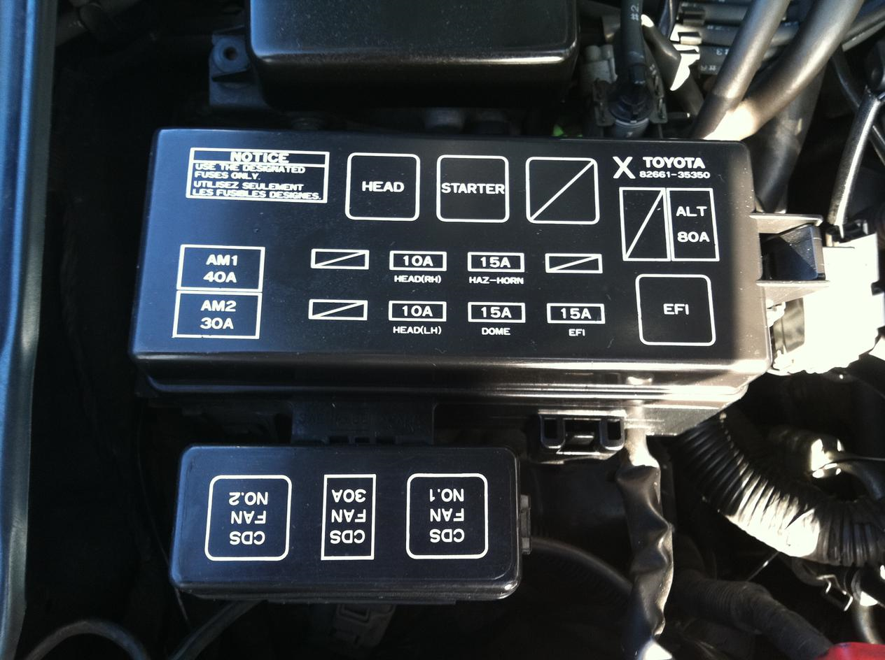 1986 4runner melted engine fuse box/block questions ... 2014 4runner fuse box 