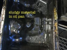 oil pan sludge