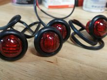 First attempt. Was going to install them in the corner light housing like others have. I was very dissatisfied with the lack of brightness. So, I abandoned these.