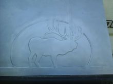 the elk isnt finished yet, but its going to be an insert for some door panels Im makeing for a friends 86' toyota pickup