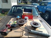 New wheel bearings 