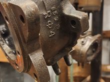 Did not get as far as i wanted tonight. But hubs are cleaned up and ready for paint. The pressure wash was to get bulk of it, then the wire strips it down pretty good. Then in the garage i go over it and scrape any remaining with a screwdriver. A quick scuff down with wire brush and scoth pad. Then spray off with brake clean the wipe down with acetone. Hubs and maybe axle housing will get same treatment tomorrow.