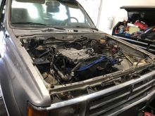 Got the motor in, but now no spark. I’ll have to track down the issue. I’m thinking it’s the coil.