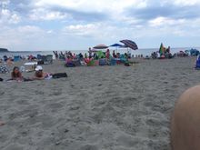 Da beach.