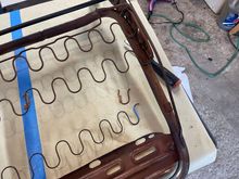 Had 1 broken spring in the upper seat back. I was able to stretch and remount it easily.