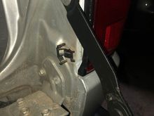 installed hinges