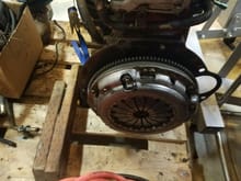 Marlin Crawler HD pressure plate and clutch disc with about 35000 miles on them.