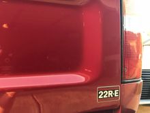 V6 trucks get a badge, why should us 22RE guys be left out?