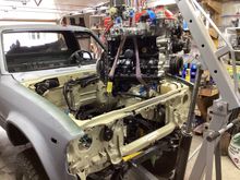 The lift maxed out just clearing the front end. 