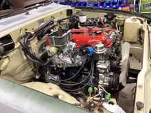 Current state of the motor install.