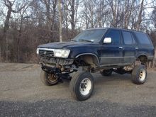 I'm going to have to fab up some new mounts for the ARB bumper