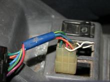 My back window stops working at the worse possible times. I was in a hurry, needed it up, already had the switch out so I jumpered across and it works with the key on...assuming it bypasses all the safty switches? Dont know, but works in a pinch!