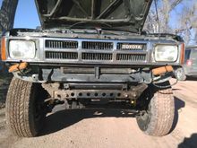 Bumper, end caps, valence, and skid plate.