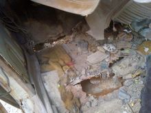 prior to cleaning i dint put that stuff there i just didnt go looking either LOL