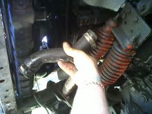 Lower coolant hose replaced, Utah