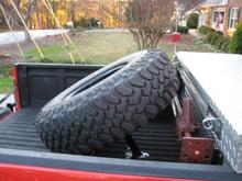 Sixditch Rockcrawling Tire Carrier