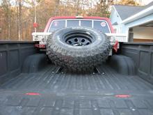 Bed-Mount Spare