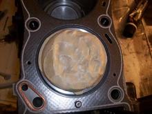 plumbers putty used to check valve clearance later found out that the putty got on the head gasket and made it prematurely fail.....12 miles on the HG and it blew....
