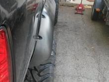 with 2" spacers