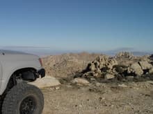 Atop a high peak off the S-80