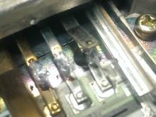 resoldered wires for the 22RE internals