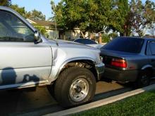 Snowshredders 4Runner from begining till now..