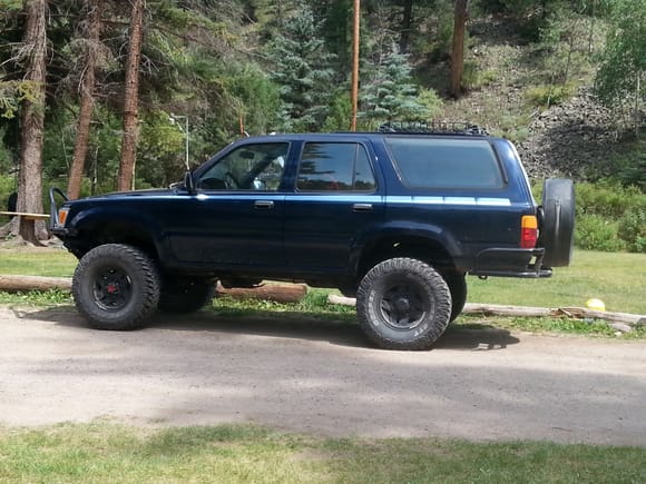 after, lifted and tires