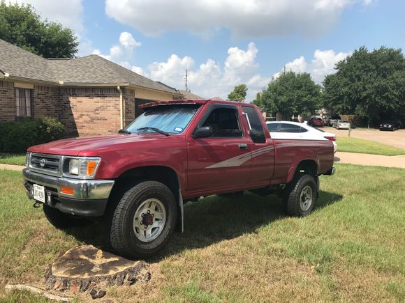 Just lawn parking 