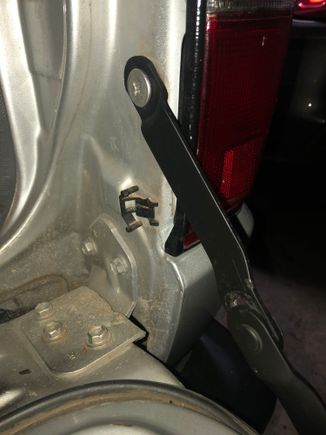 installed hinges