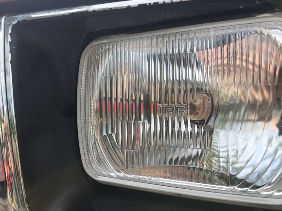 These lights are easily Two to Three times better brightness and optically spread and reach farther.  Excellent upgrade and probably should have been done a long time ago!