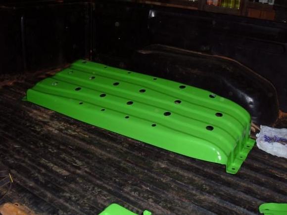parts blasted and repainted