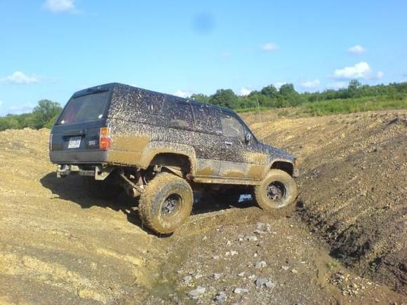 Pitifully stuck, pre-locker install