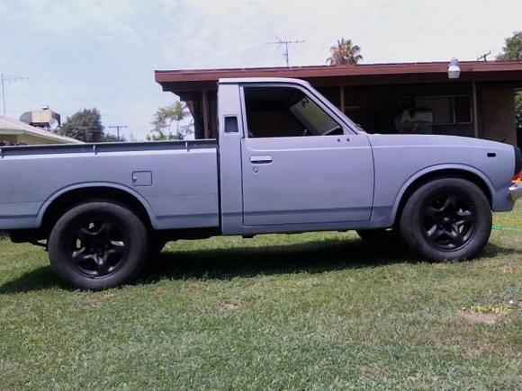 The truck looks way better with these 16" OEM Rims