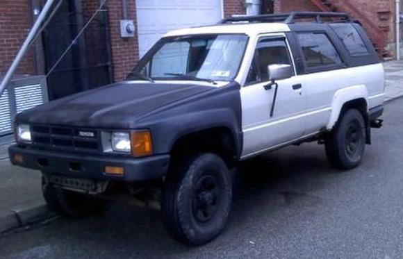 1986 22re project with
Xterra racks modified