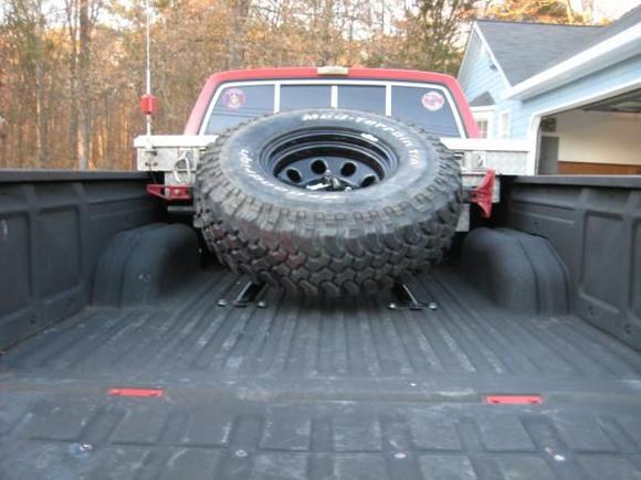 Bed-Mount Spare